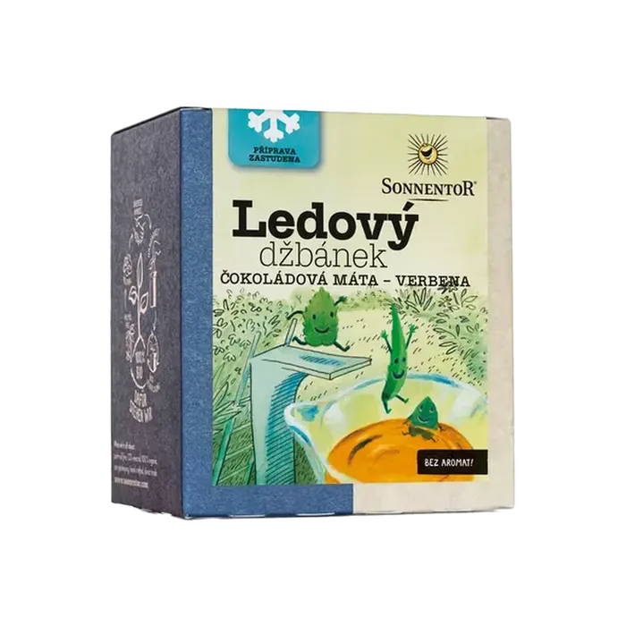 Sonnentor Ledový džbánek čokoládová máta verbena  pyramidální sáčky 32 g  BIO